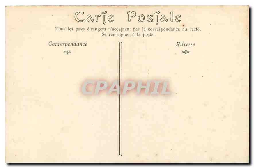 CPA Paris La crypte de la Sainte Chapelle  — Rückseite