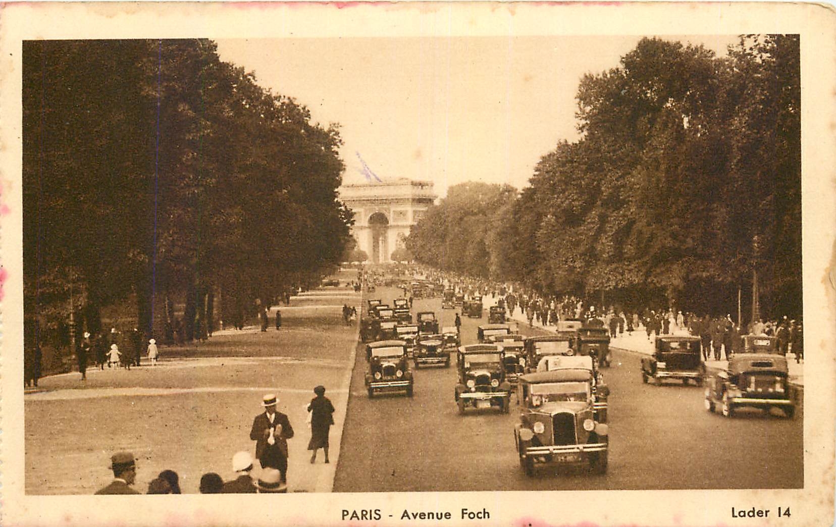 CPA Paris Avenue Foch 