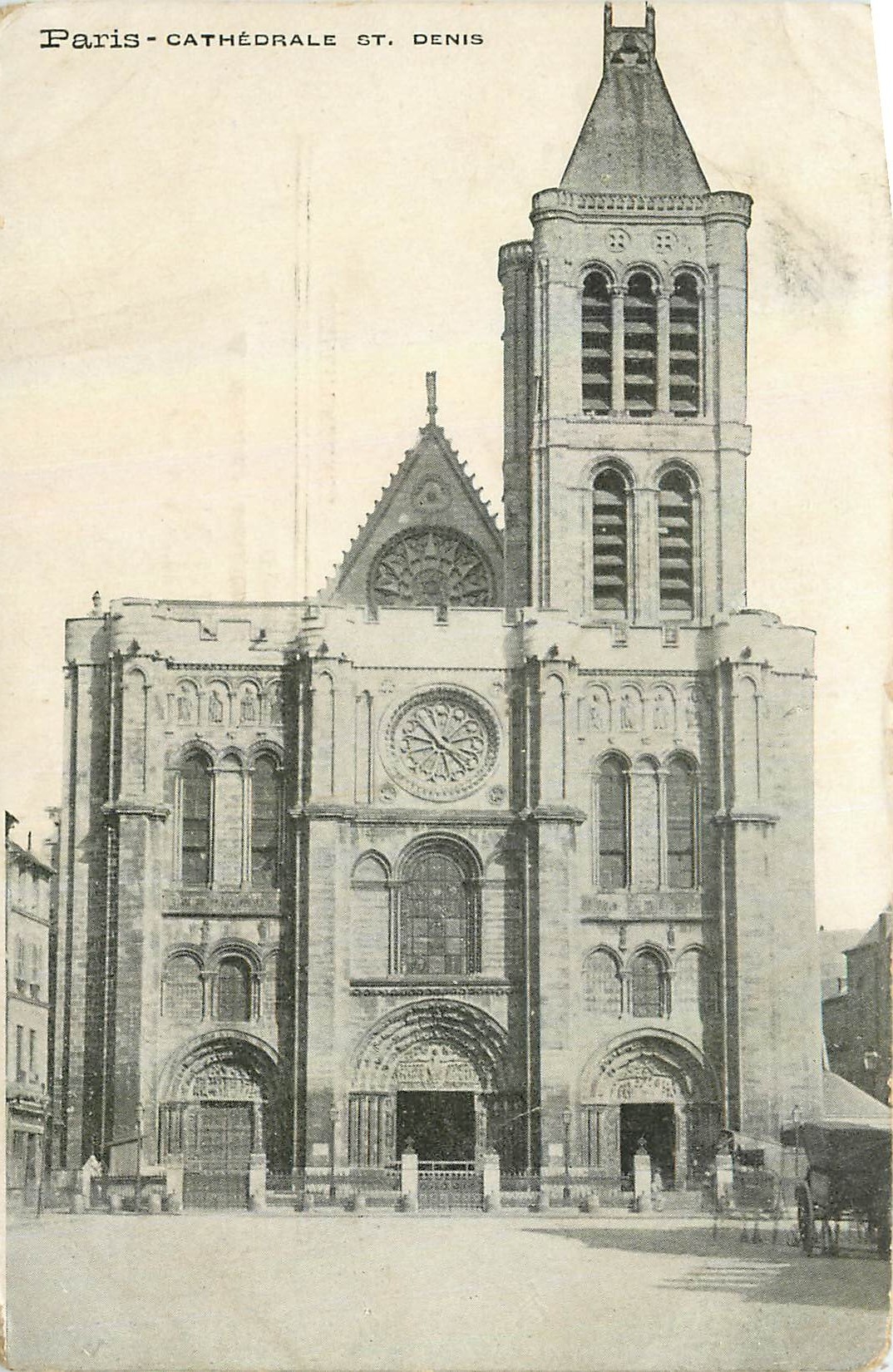 CPA Paris Cathedrale St Denis 