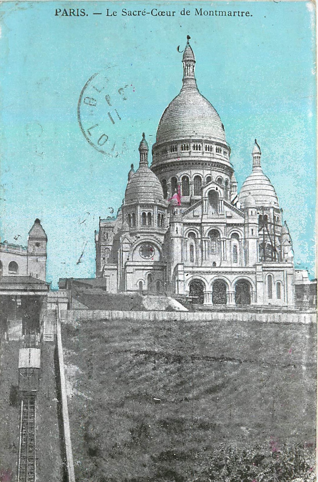 CPA Paris Le Sacre Coeur de Montmartre 