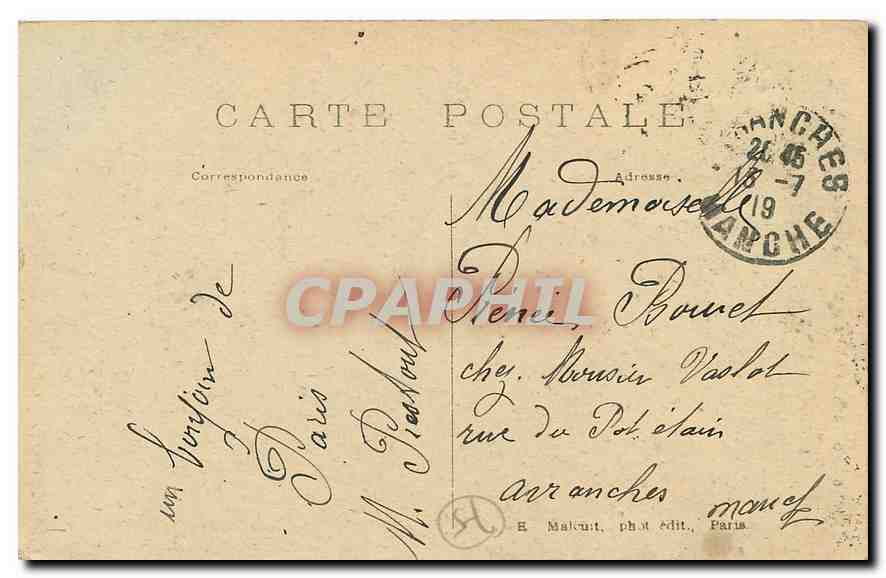 CPA Paris Le Val de Grace  — Verso