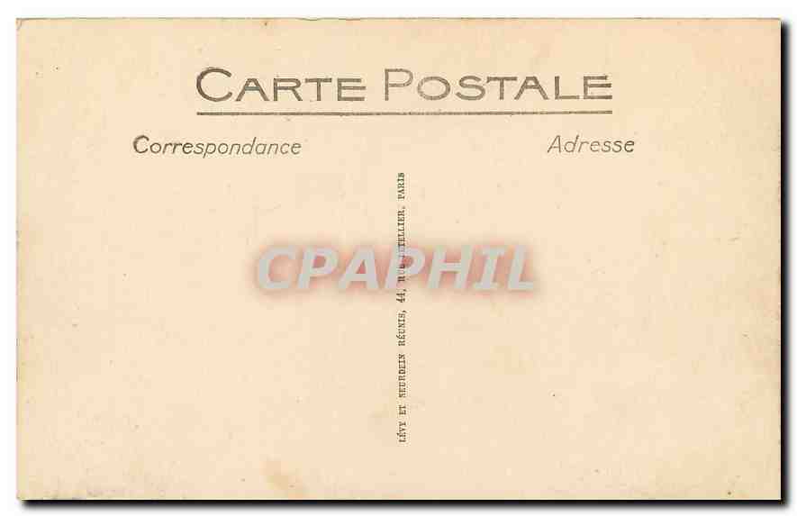 CPA Paris Vue du Jardin des Tuileries  — Rückseite