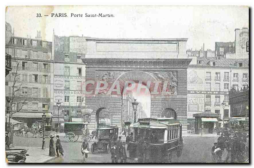 CPA Paris Porte Saint Martin 
