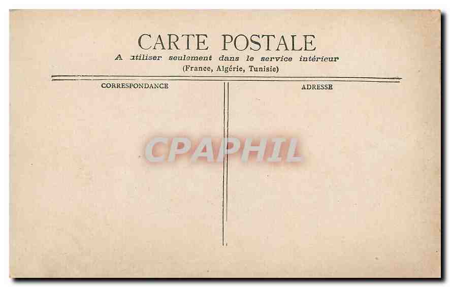 CPA Paris le Pantheon & Eglise Ste Genevieve  — Rückseite