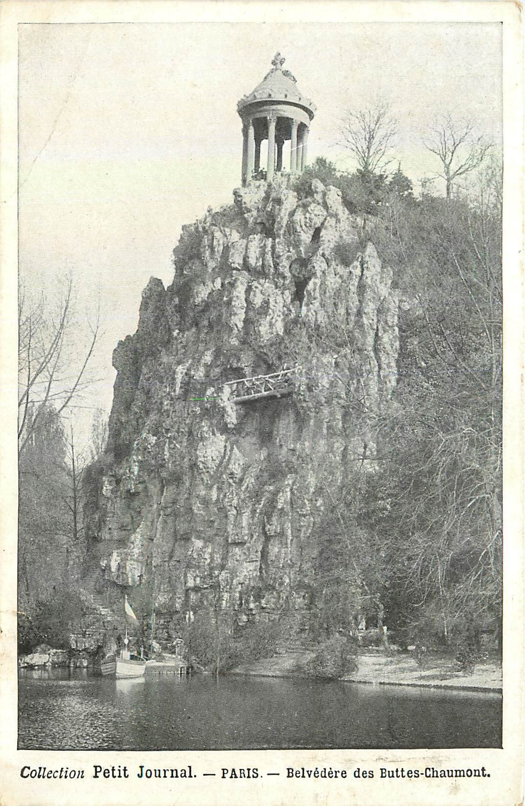 CPA Collection Petit Journal Paris Belvedere des Buttes Chaumont Dufayek