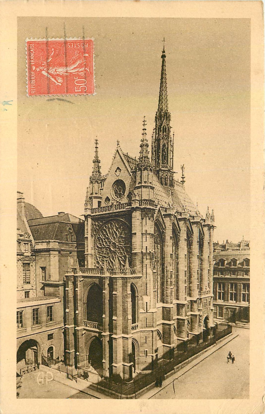 CPA Paris La Sainte Chapelle Construite sur l'ordre de Saint Louis 