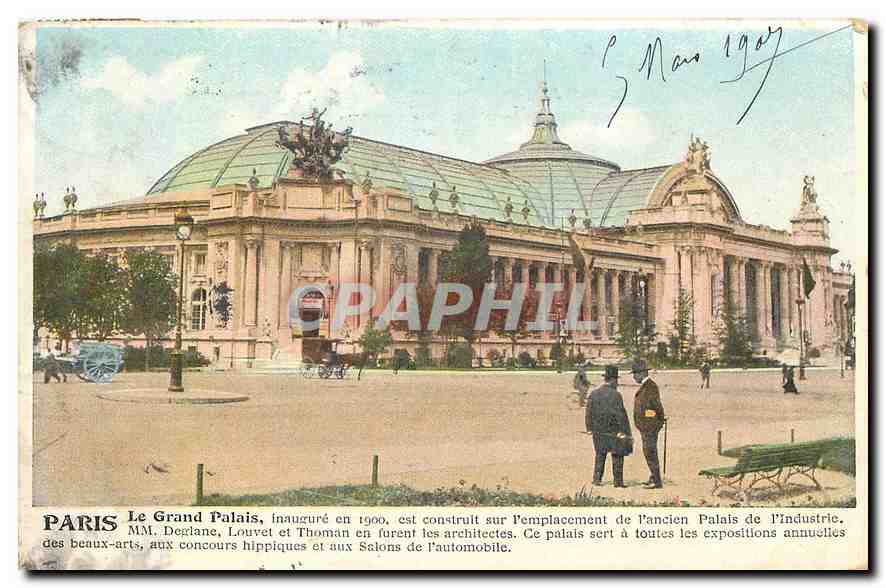 CPA Paris Le Grand Palais 