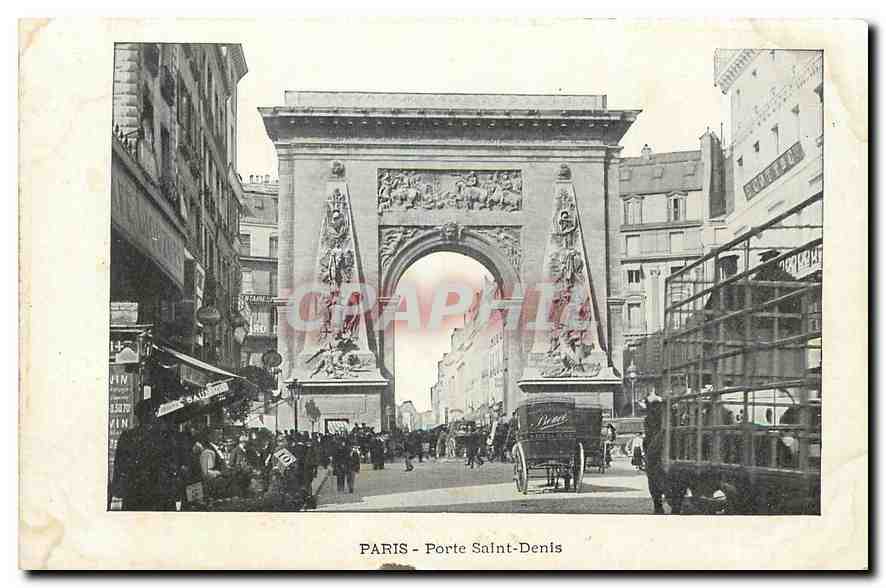 CPA Paris Porte Saint Denis 