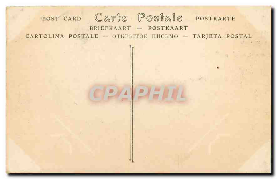 CPA Paris Notre Dame Bas cote de la Nef  — Verso