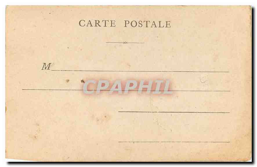 CPA Paris la Bastille Colonne de Juillet  — Rückseite