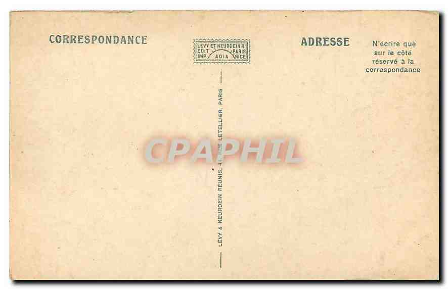 CPA Paris L'Avenue des Champs Elysees  — Rückseite