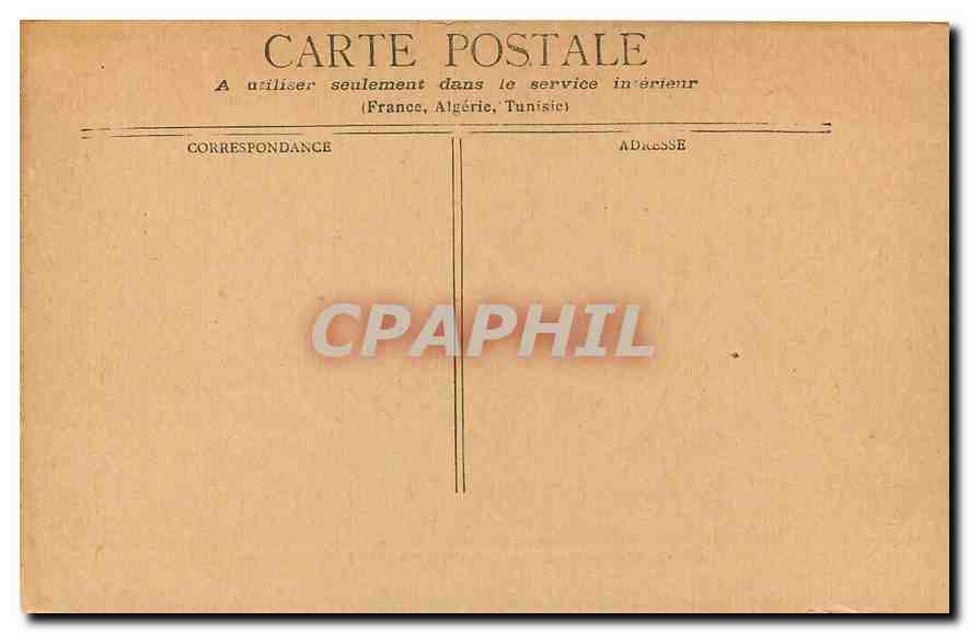 CPA Paris Le Palais de Justice & la Ste Chapelle  — Rückseite