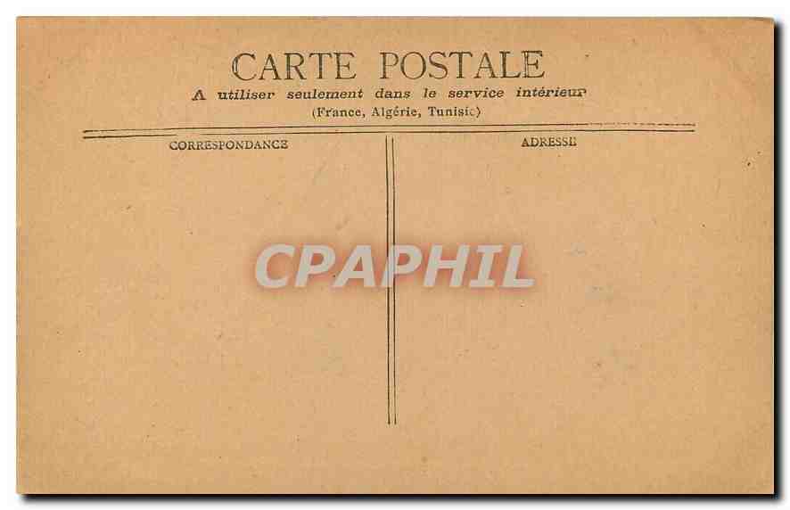 CPA Paris Les Arts & Metiers & la Rue Reaumur  — Rückseite