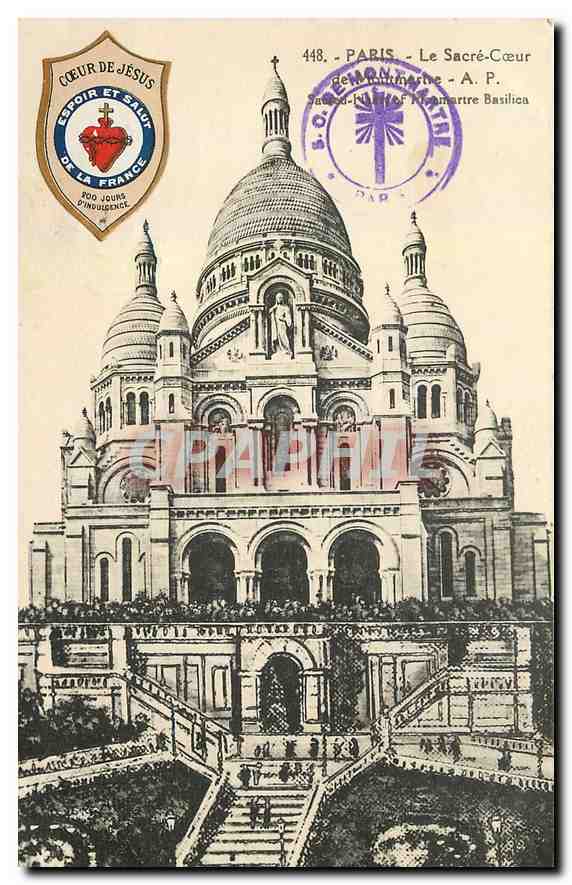Paris - Le Sacré-Cœur de Montmartre — A.P. — n°448