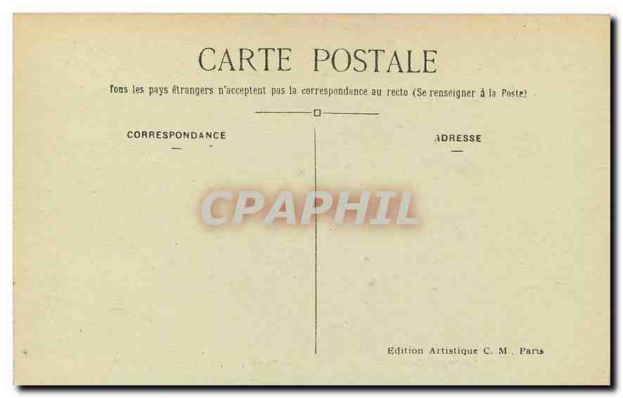 CPA Paris Eglise Saint Etienne du Mont Le Jube  — Rückseite