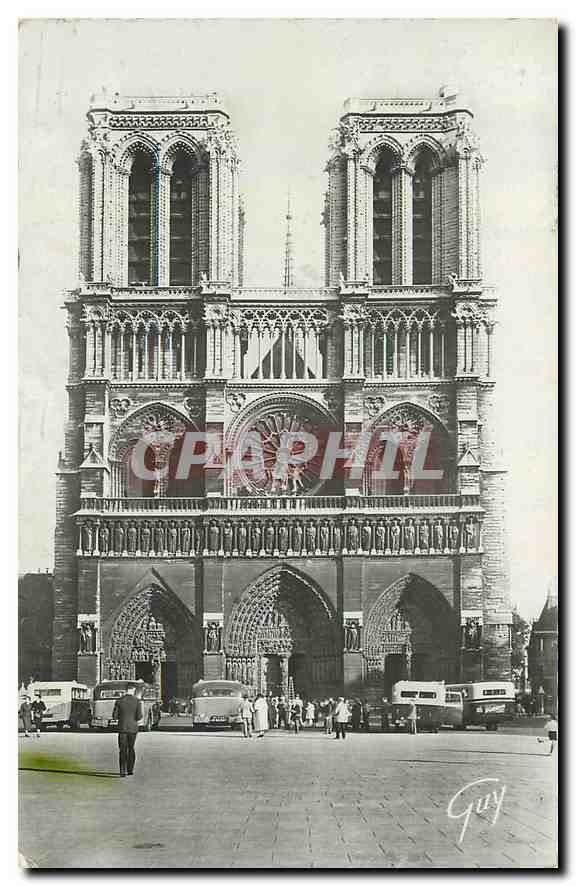 CPA Paris et ses Merveilles Cathedrale Notre Dame 