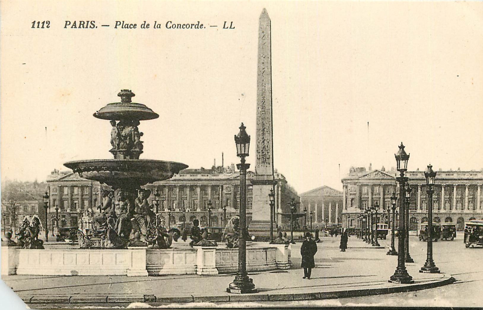 CPA Paris Place de la Concorde 