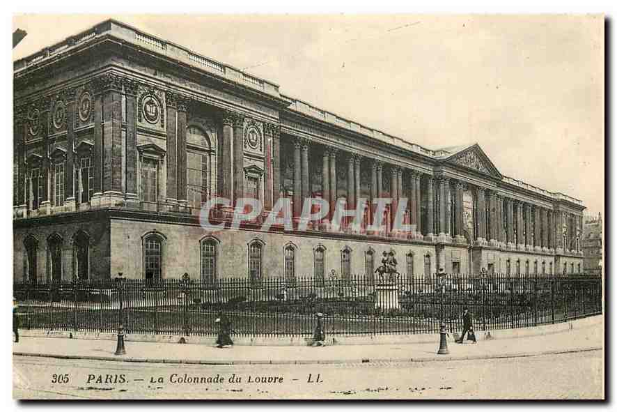 CPA Paris La Colonnade du Louvre 
