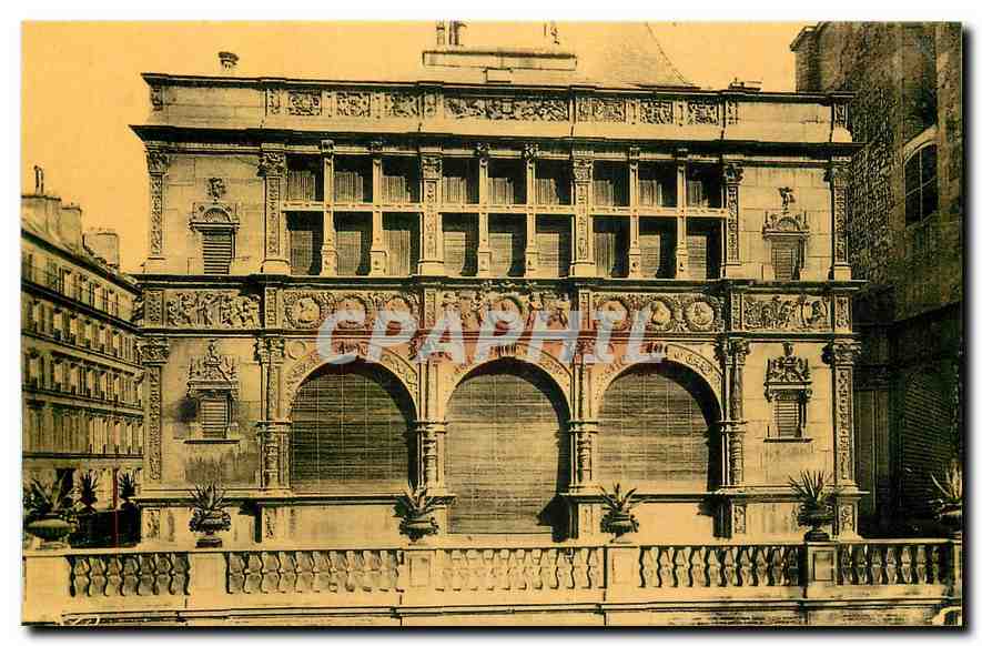CPA Maison dite de Francois I transportee de Moret sur Loing a Paris 