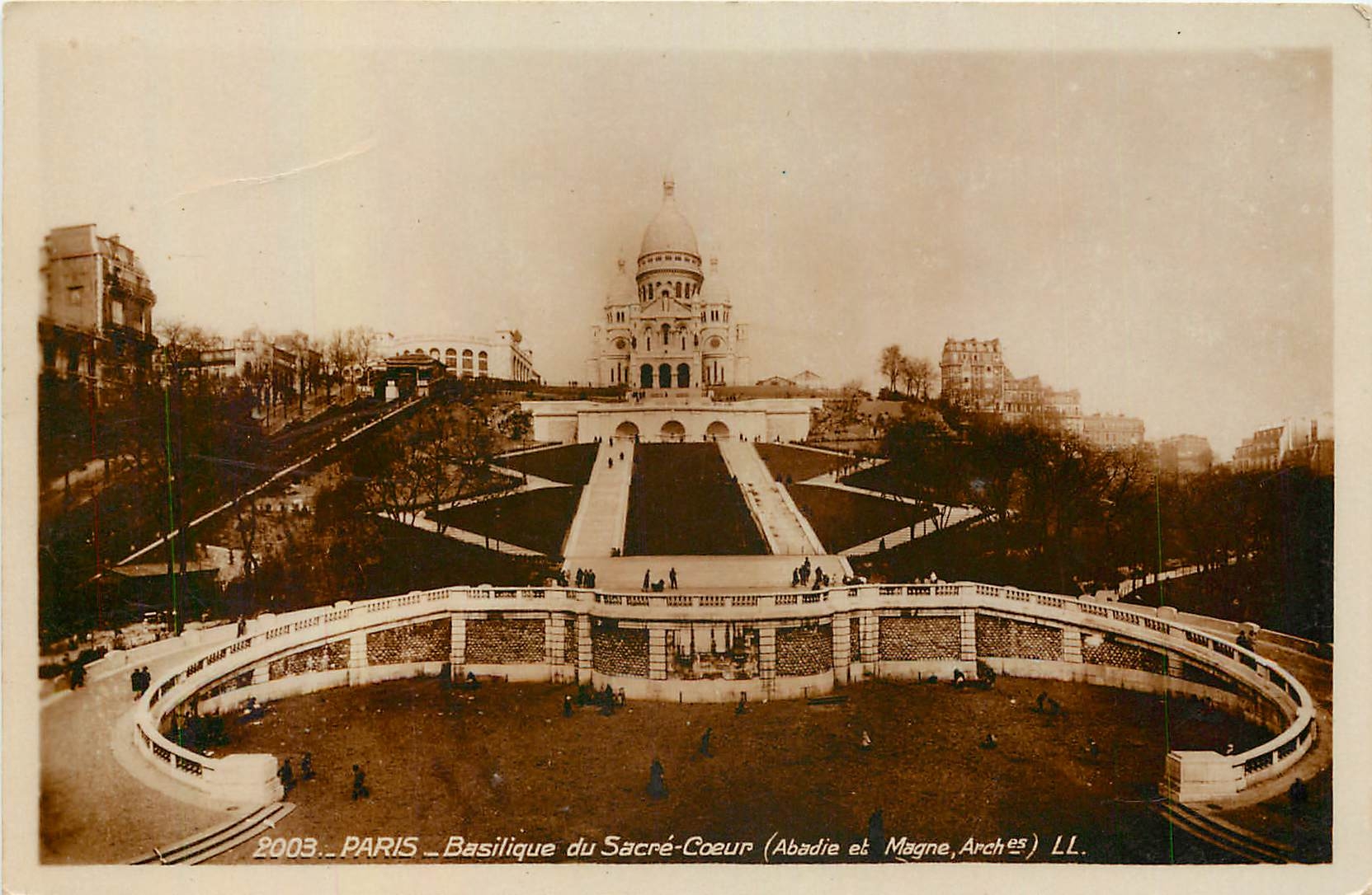 CPA Paris Basilique du Sacre Coeur 