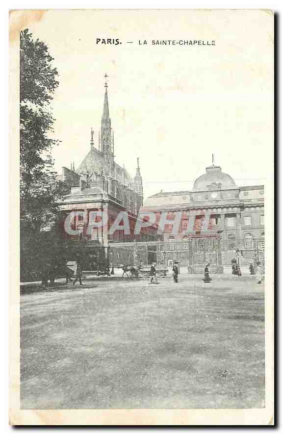 CPA Paris La Sainte Chapelle 