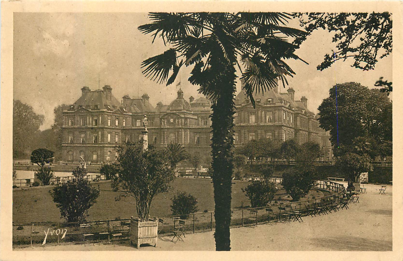 CPA Paris en flanant Le Palais du Luxembourg 