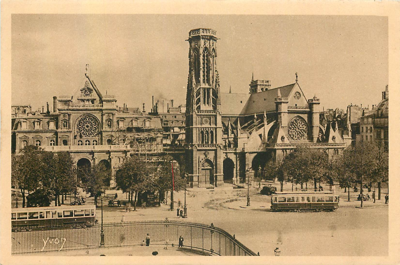 CPA Paris en flanant L'Eglise Saint Germain l'Auxerrois 