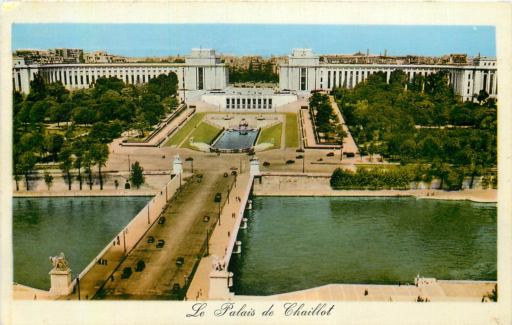 CPA Le Palais de Chaillot 