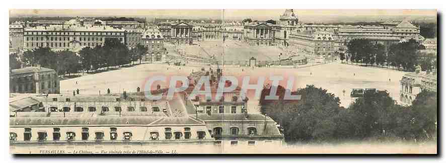 PERSIETTES — Le Château — Vue générale de l'Église de Ville — LL.
