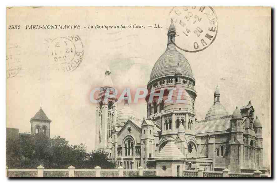 CPA Paris Montmartre la Basilique du Sacre Coeur 