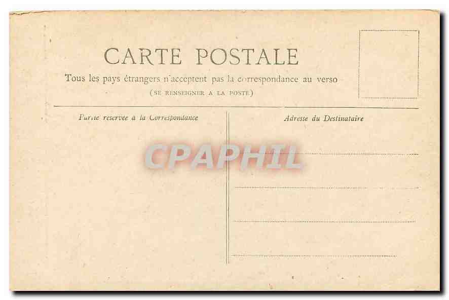 CPA Collection petit journal Paris Horloge du Palais de Justcie  — Verso