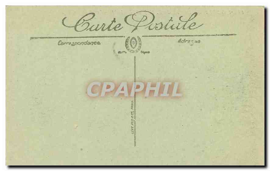 CPA Les Fetes de la Victoire 14 Juillet 1919 Les Aviateurs Avion Aviation Militaria — Verso