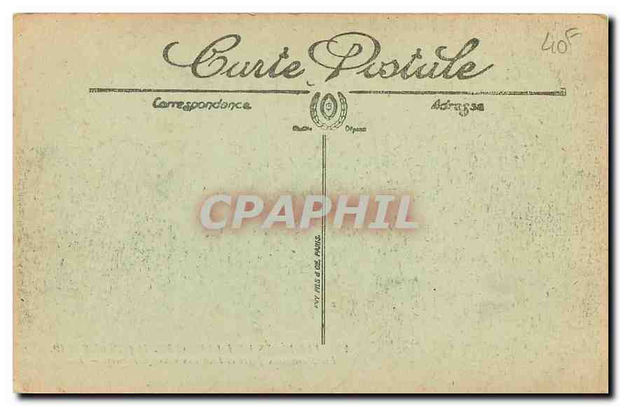 CPA Les Fetes de la Victoire 14 Juillet 1919 Les marechaux Joffre aux Champs Elysees  — Rückseite
