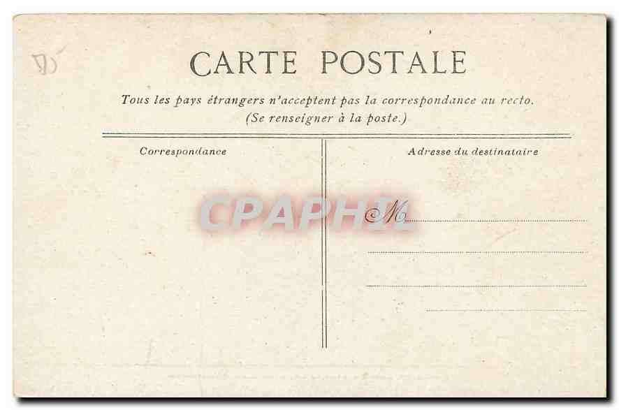 CPA Paris Arc de Triomphe place du Carrousel  — Rückseite
