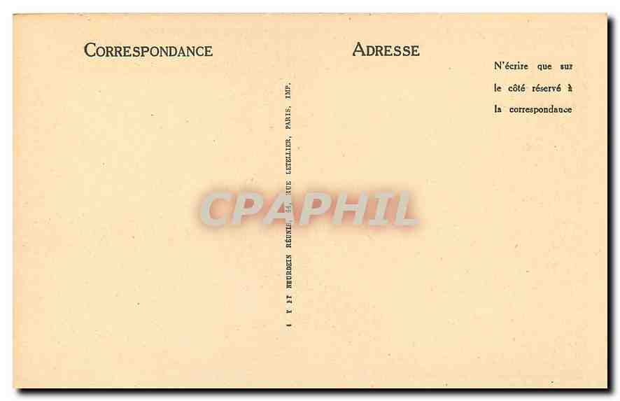 CPA Paris St Germain l'Auxerrois detail des porches  — Verso