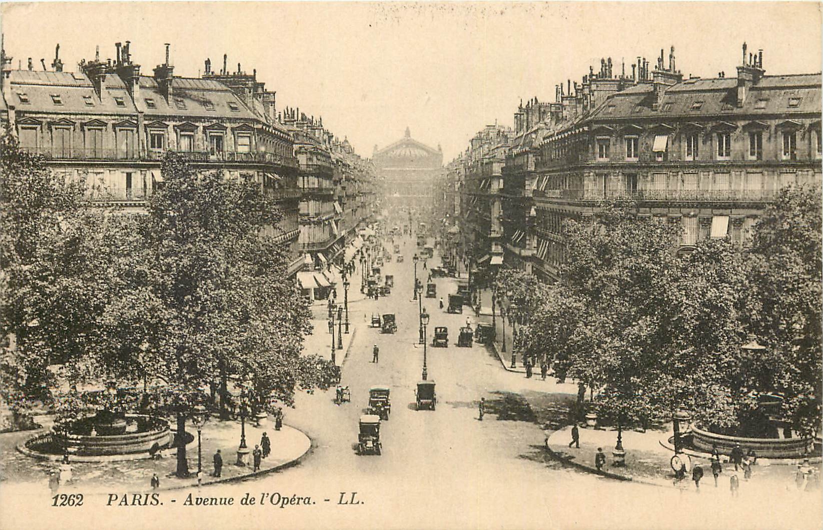 CPA Paris Avenue de l'opera 