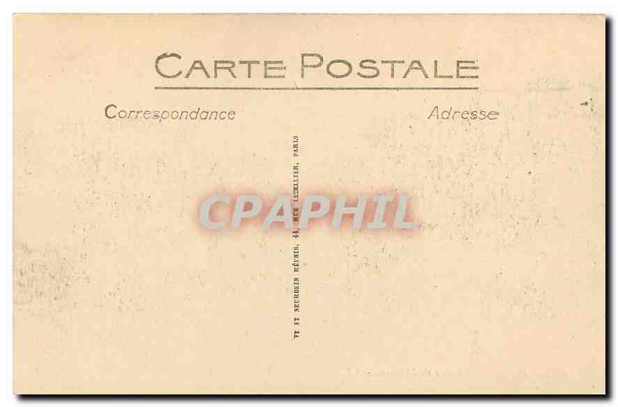 CPA Paris Avenue de l'opera  — Rückseite