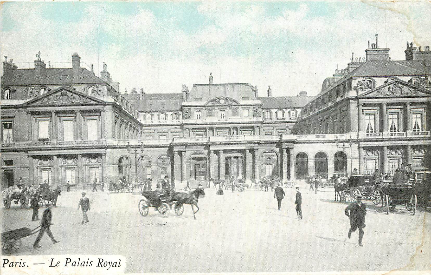 CPA Paris Le palais Royal 