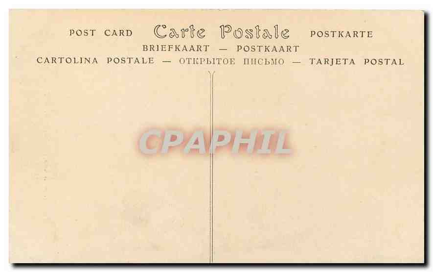CPA Paris ancien hotel de Sens  — Rückseite