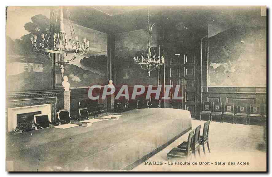 CPA Paris la Faculte de Droit Salle des Actes 