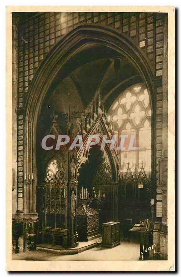 CPA Paris Eglise St Etienne du Mont le Tombeau de Sainte Genevieve 