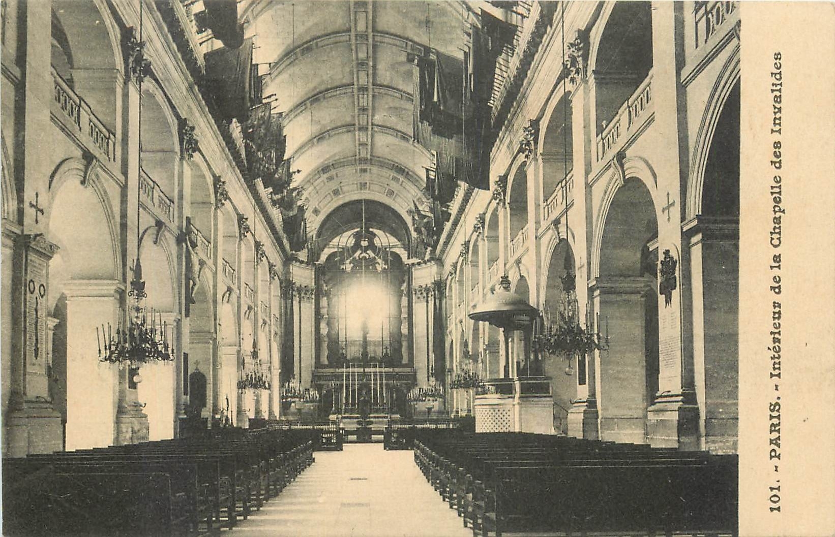 CPA Paris Interieur de la Chapelle des Invalides 