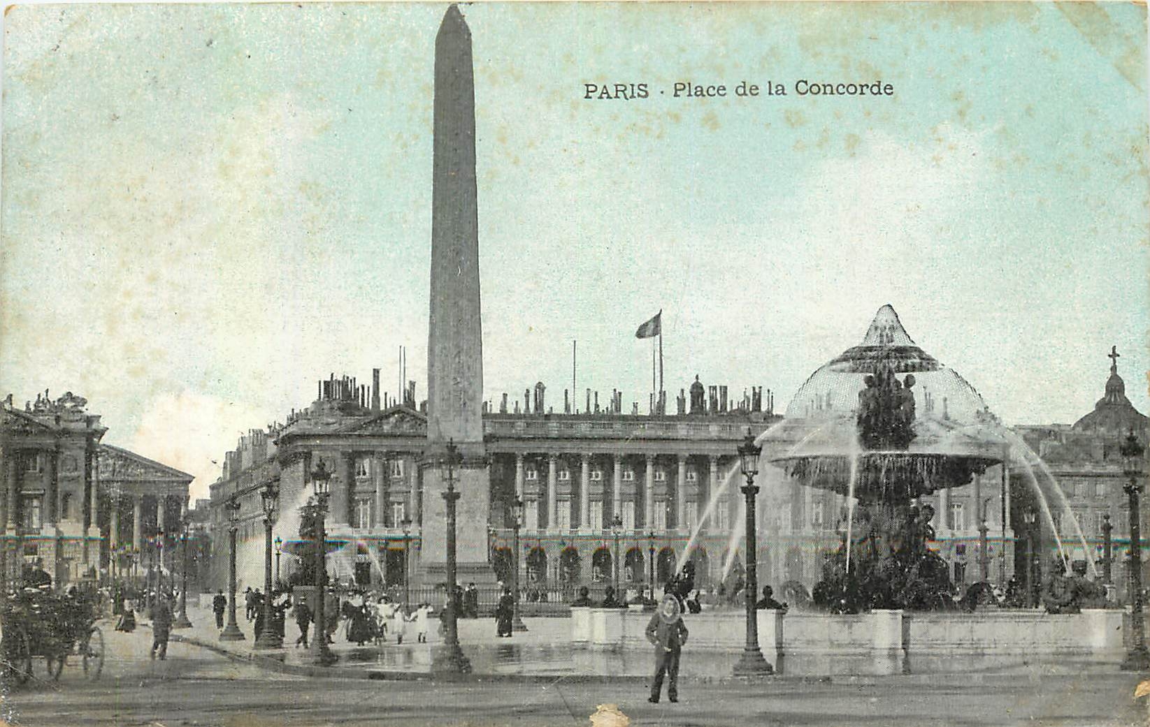CPA Paris Place de la Concorde 
