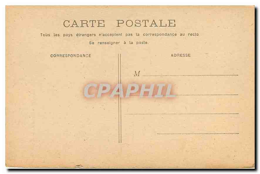 CPA Paris Place de la Bastille  — Rückseite