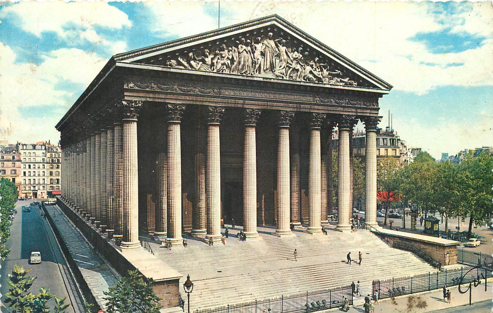 CPA Paris et ses Merveilles l'eglise de la Madeleine 1806 