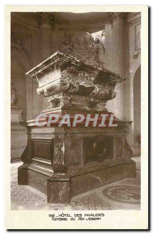 CPA Hotel des Invalides Tombeau du Roi Joseph 