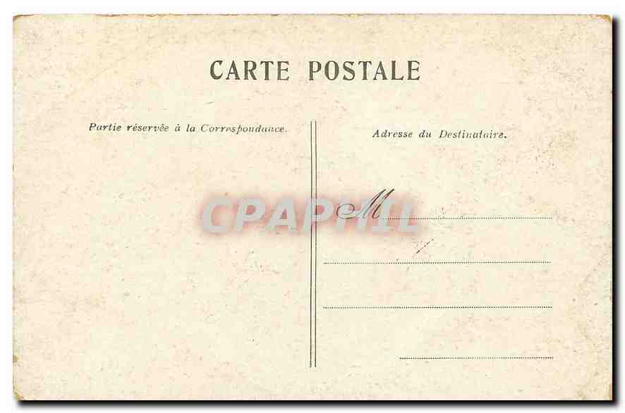 CPA Paris la Place du Palais Royale  — Rückseite