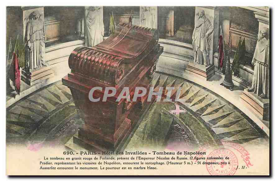 CPA Paris Hotel des Invalides Tombeau de Napoleon 