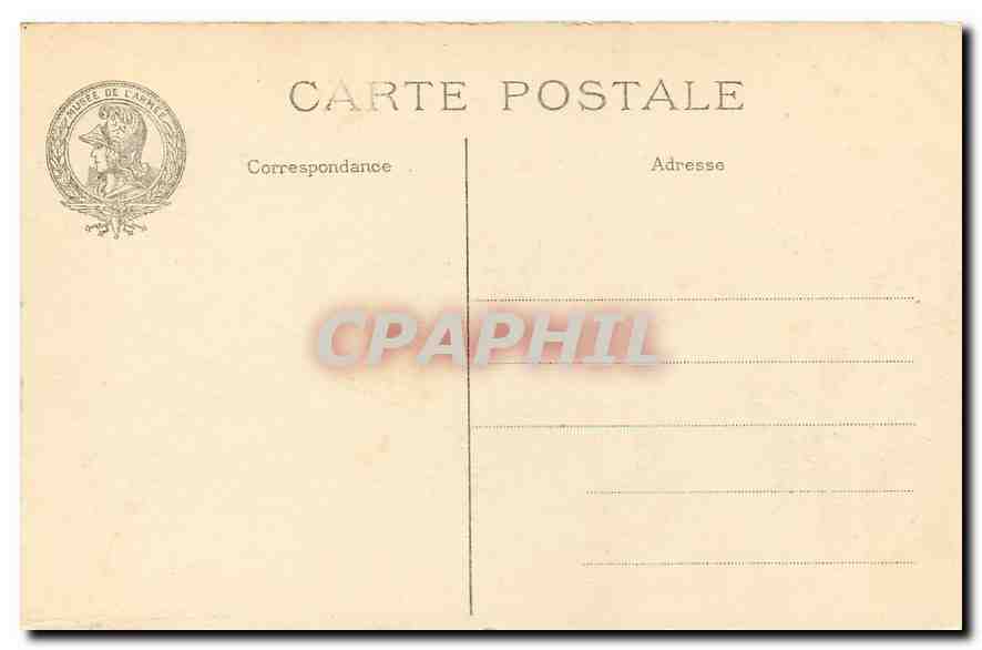 CPA Paris Hotel des Invalides Tombeau de Napoleon  — Rückseite