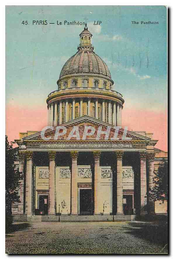 CPA Paris le Pantheon 